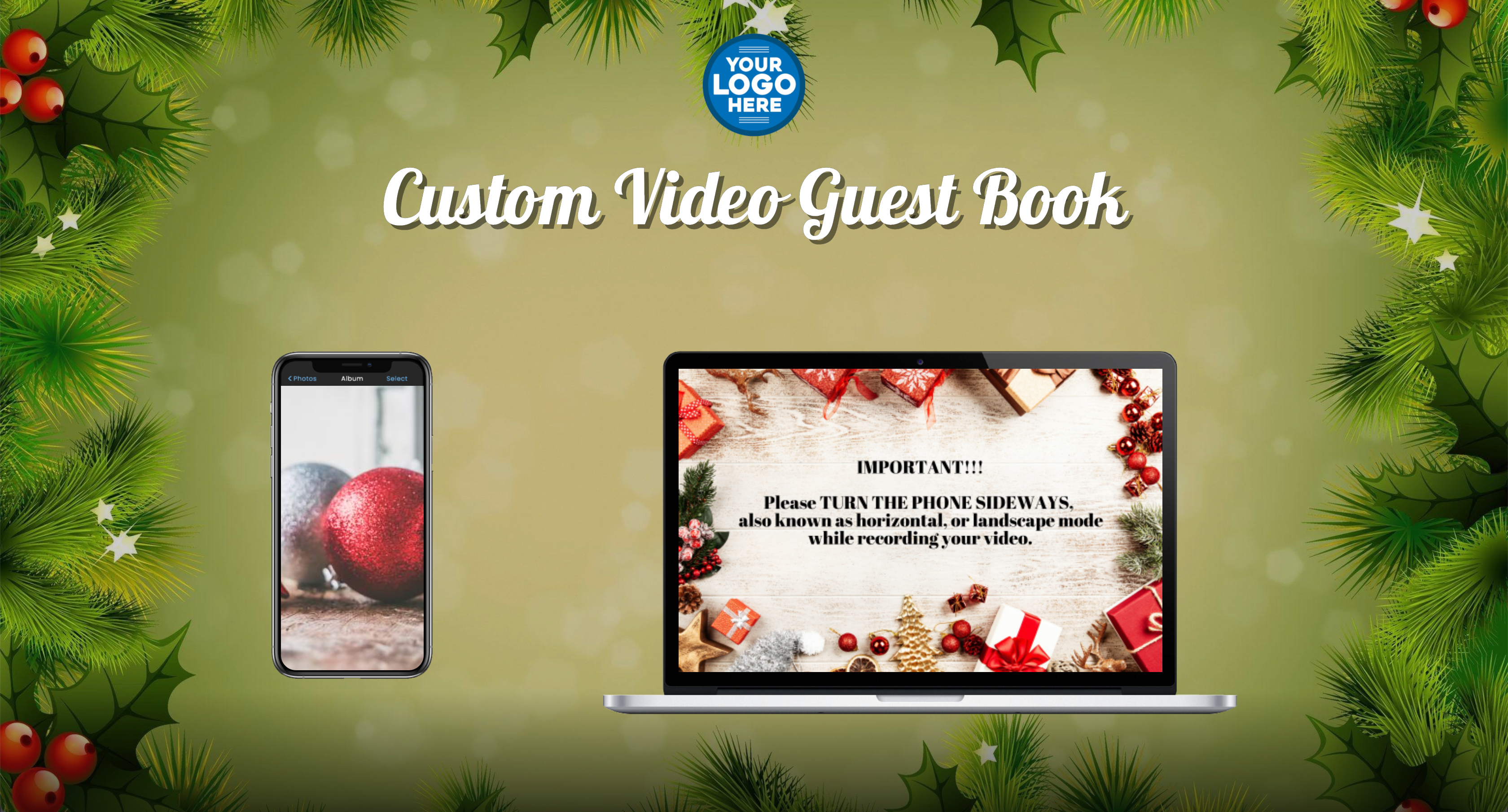 Digital Video Guest Books